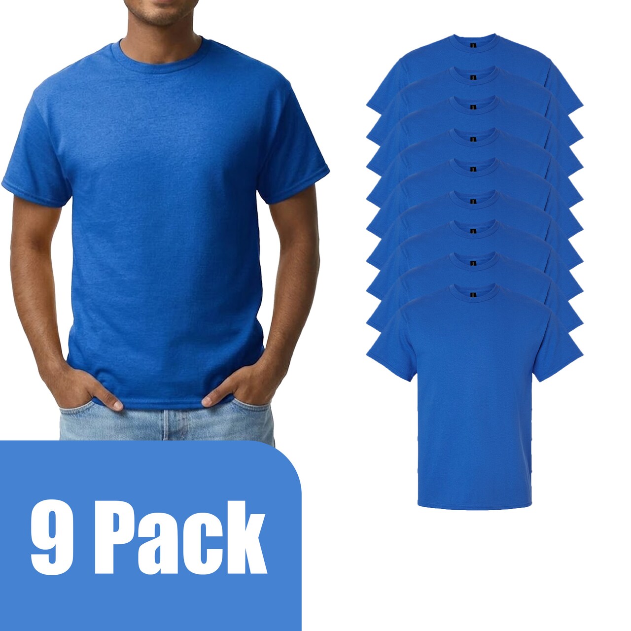 Ultra Cotton Royal Crewneck T-Shirt - Gildan, Adult's Craft & DIY Blank Tee